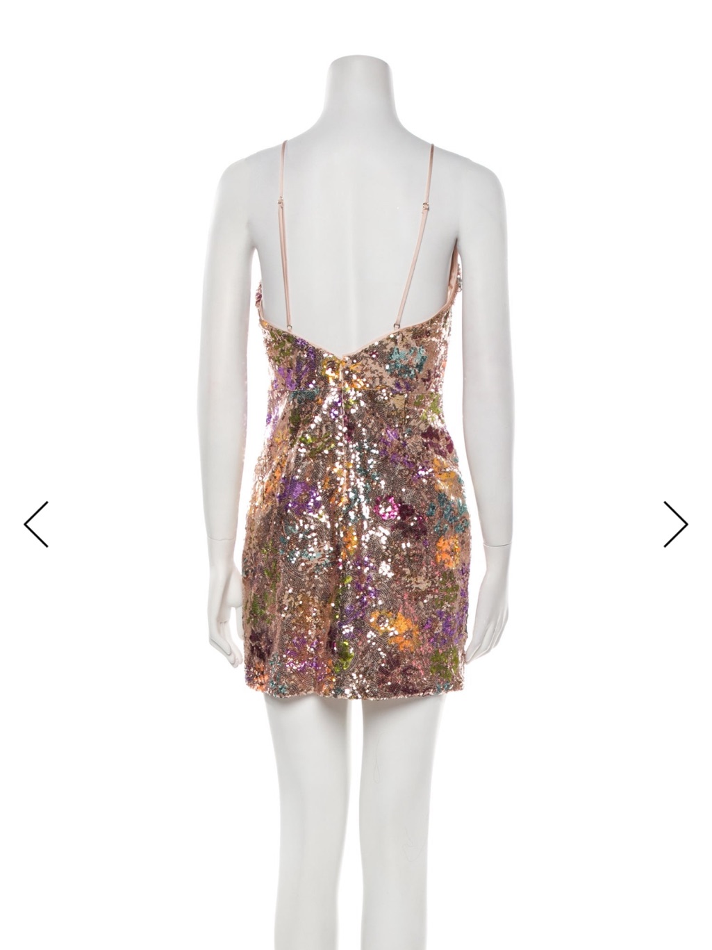 Ramy Brook Sequin Mini Dress W/ Tags Size: M Us6 — image 3 of 5